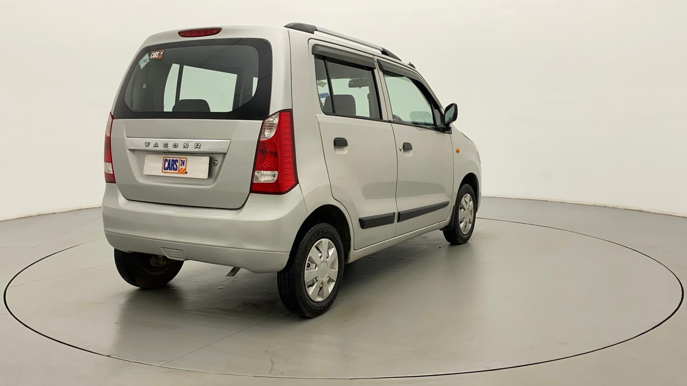 2018 Maruti Wagon R 1.0 LXI CNG, CNG, Manual, 78,510 km, Right Back Diagonal
