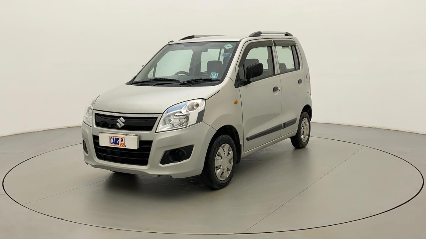 2018 Maruti Wagon R 1.0 LXI CNG, CNG, Manual, 78,510 km, Left Front Diagonal