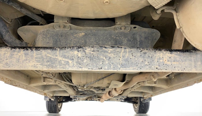 2016 Mahindra Kuv100 K8 5 STR, Petrol, Manual, 72,761 km, Rear Underbody