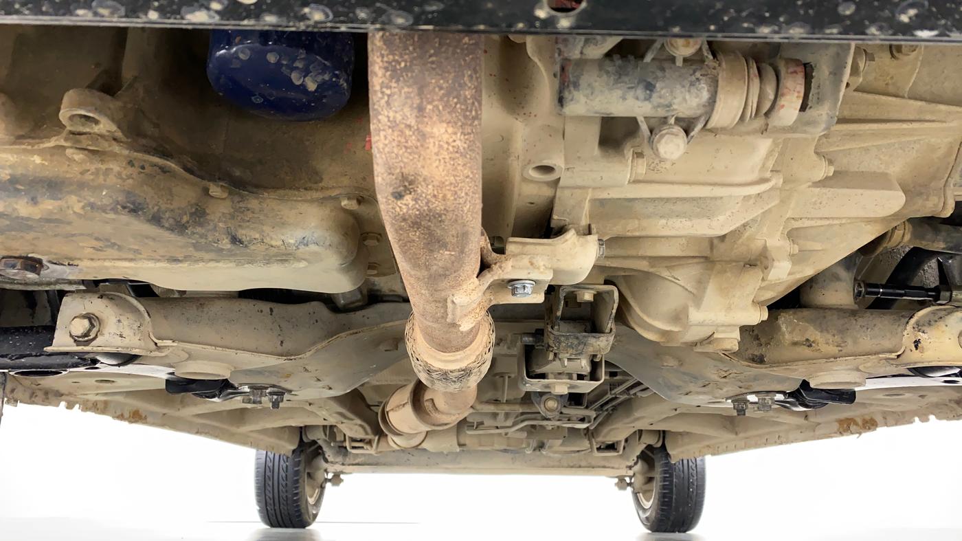 2016 Mahindra Kuv100 K8 5 STR, Petrol, Manual, 72,761 km, Front Underbody