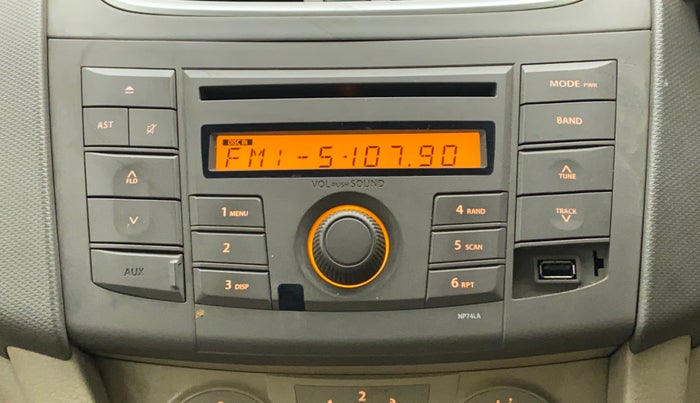 2012 Maruti Ertiga VXI, Petrol, Manual, 69,539 km, Infotainment System