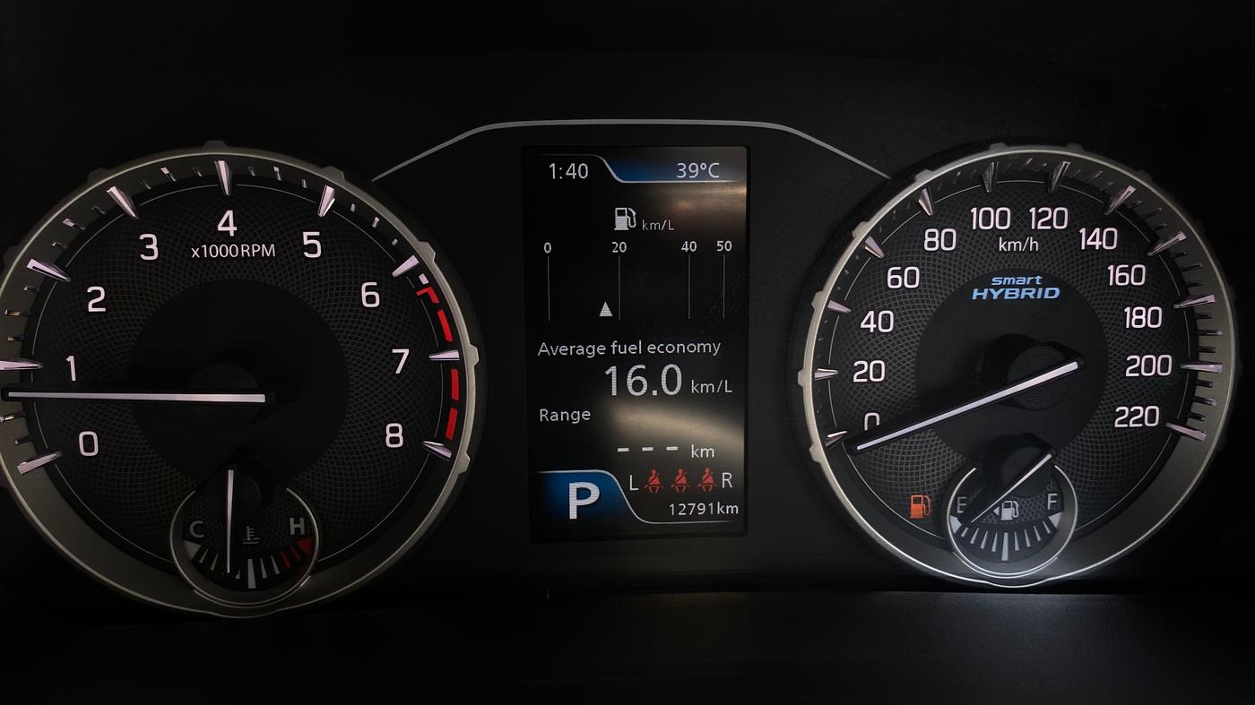 2024 Maruti BREZZA ZXI  AT SMART HYBRID DUAL TONE, Petrol, Automatic, 12,769 km, Odometer Image
