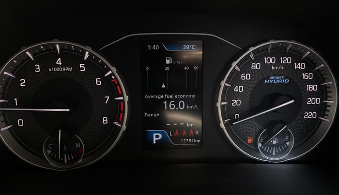 2024 Maruti BREZZA ZXI  AT SMART HYBRID DUAL TONE, Petrol, Automatic, 12,769 km, Odometer Image