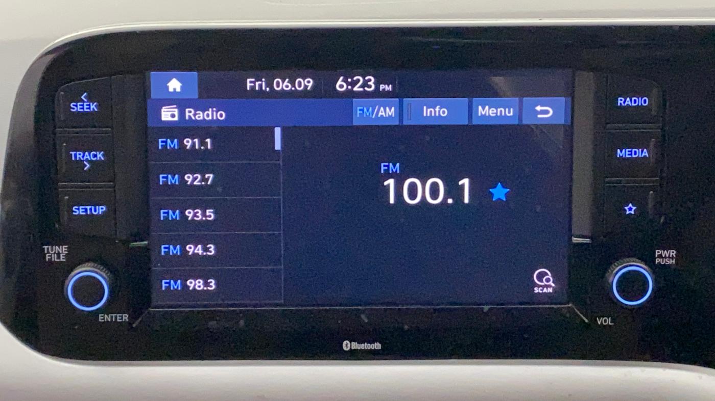 2021 Hyundai GRAND I10 NIOS ASTA AMT 1.2 KAPPA VTVT, Petrol, Automatic, 34,529 km, Infotainment System