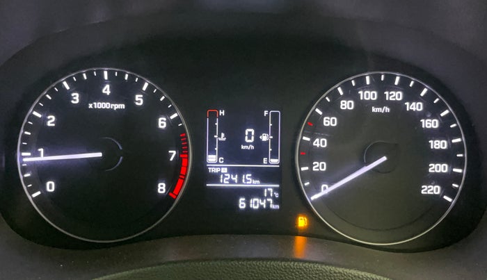 2017 Hyundai Creta SX PLUS 1.6 PETROL, Petrol, Manual, 61,043 km, Odometer Image