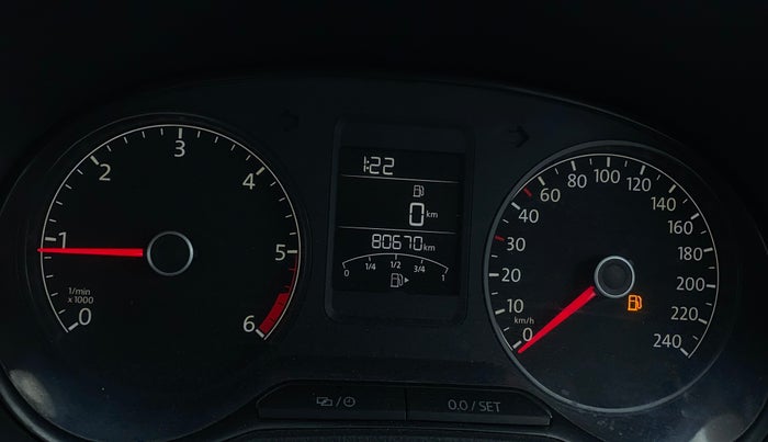 2017 Volkswagen Ameo HIGHLINE1.5L, Diesel, Manual, 80,666 km, Odometer Image