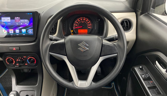 2023 Maruti New Wagon-R VXI 1.0 AMT, Petrol, Automatic, 5,796 km, Steering Wheel Close Up