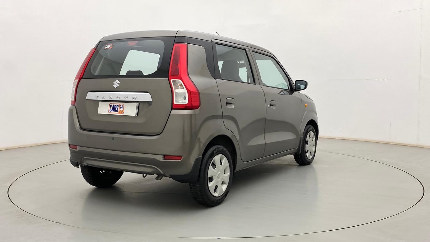 2023 Maruti New Wagon-R VXI 1.0 AMT, Petrol, Automatic, 5,796 km, Right Back Diagonal