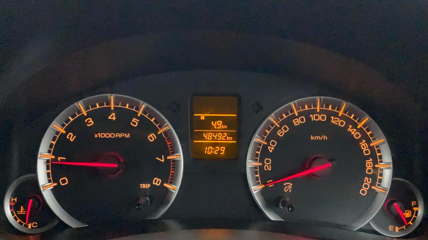 2016 Maruti Swift VXI, Petrol, Manual, 48,491 km, Odometer Image