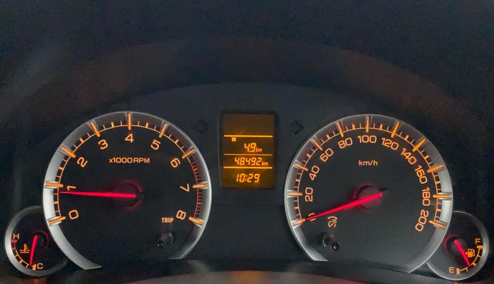 2016 Maruti Swift VXI, Petrol, Manual, 48,491 km, Odometer Image