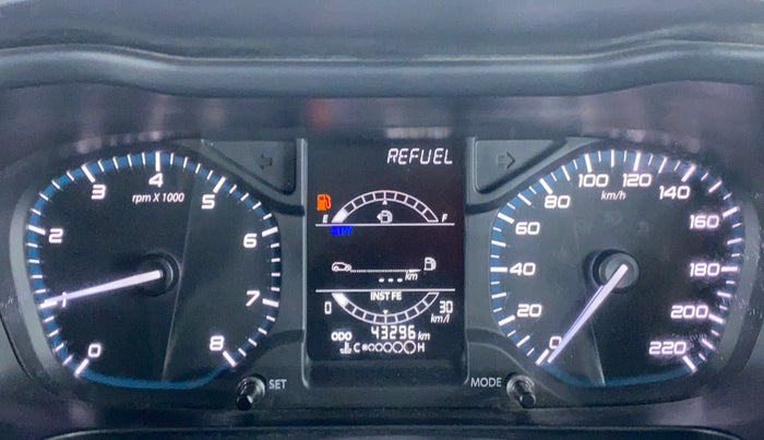 2020 Tata ALTROZ XM 1.2, Petrol, Manual, 43,397 km, Odometer Image