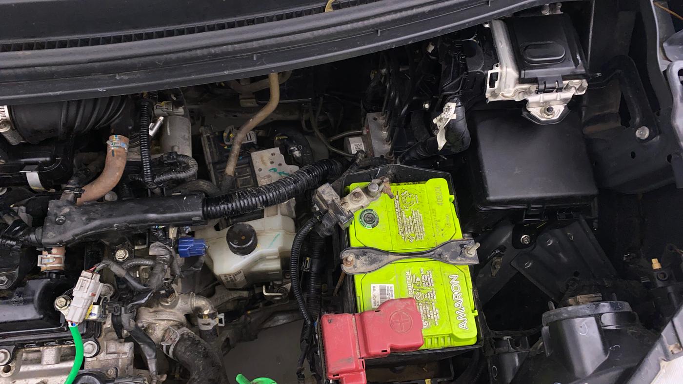 2022 Maruti New Wagon-R ZXI 1.2 AMT, Petrol, Automatic, 41,677 km, Engine View - Left