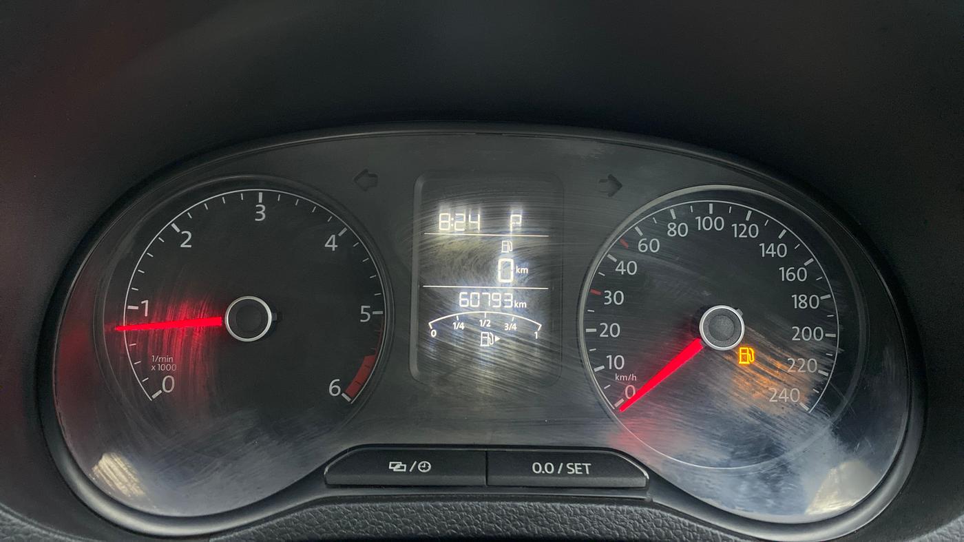 2017 Volkswagen Ameo HIGHLINE PLUS 1.5L AT 16 ALLOY, Diesel, Automatic, 60,793 km, Odometer Image