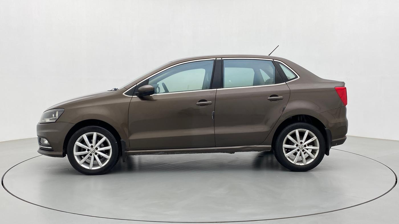 2017 Volkswagen Ameo HIGHLINE PLUS 1.5L AT 16 ALLOY, Diesel, Automatic, 60,793 km, Left Side