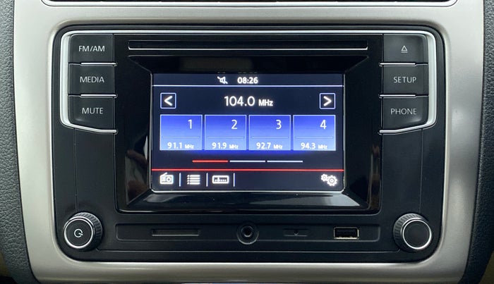 2017 Volkswagen Ameo HIGHLINE PLUS 1.5L AT 16 ALLOY, Diesel, Automatic, 60,793 km, Infotainment System