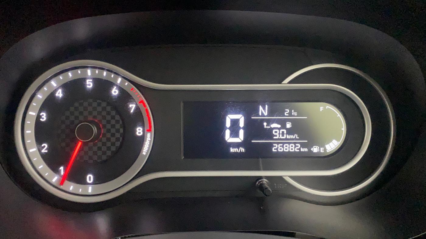 2021 Hyundai AURA SX PLUS 1.2 AMT, Petrol, Automatic, 26,914 km, Odometer Image