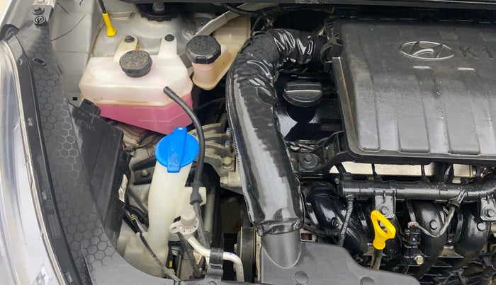 2021 Hyundai AURA SX PLUS 1.2 AMT, Petrol, Automatic, 26,881 km, Engine View - Right