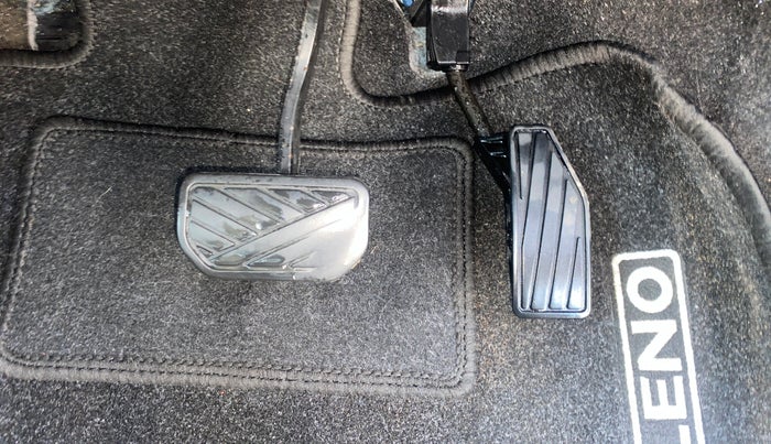 2018 Maruti Baleno ZETA CVT PETROL 1.2, Petrol, Automatic, 56,173 km, Pedals