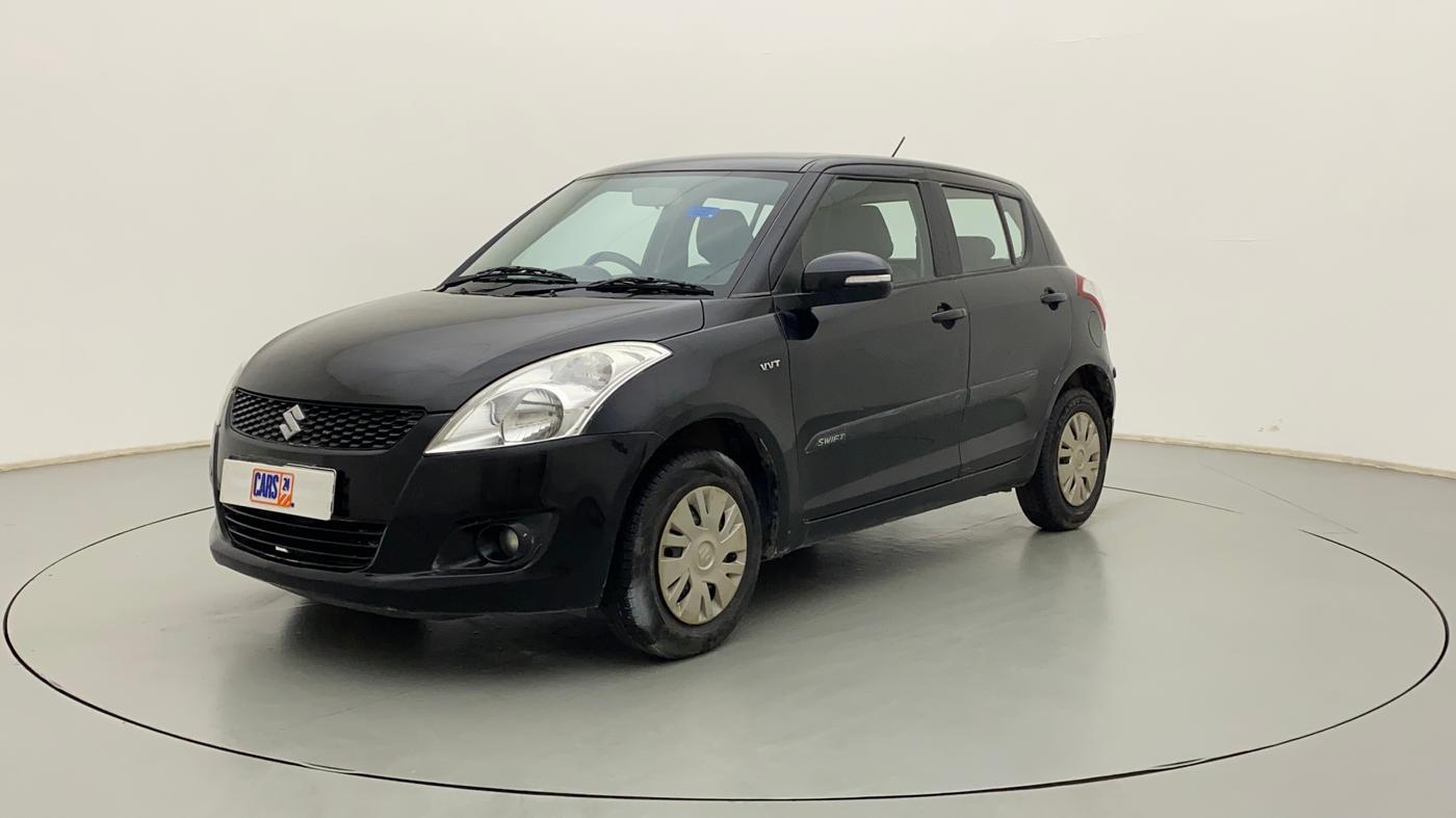 2012 Maruti Swift VXI, Petrol, Manual, 73,703 km, Left Front Diagonal
