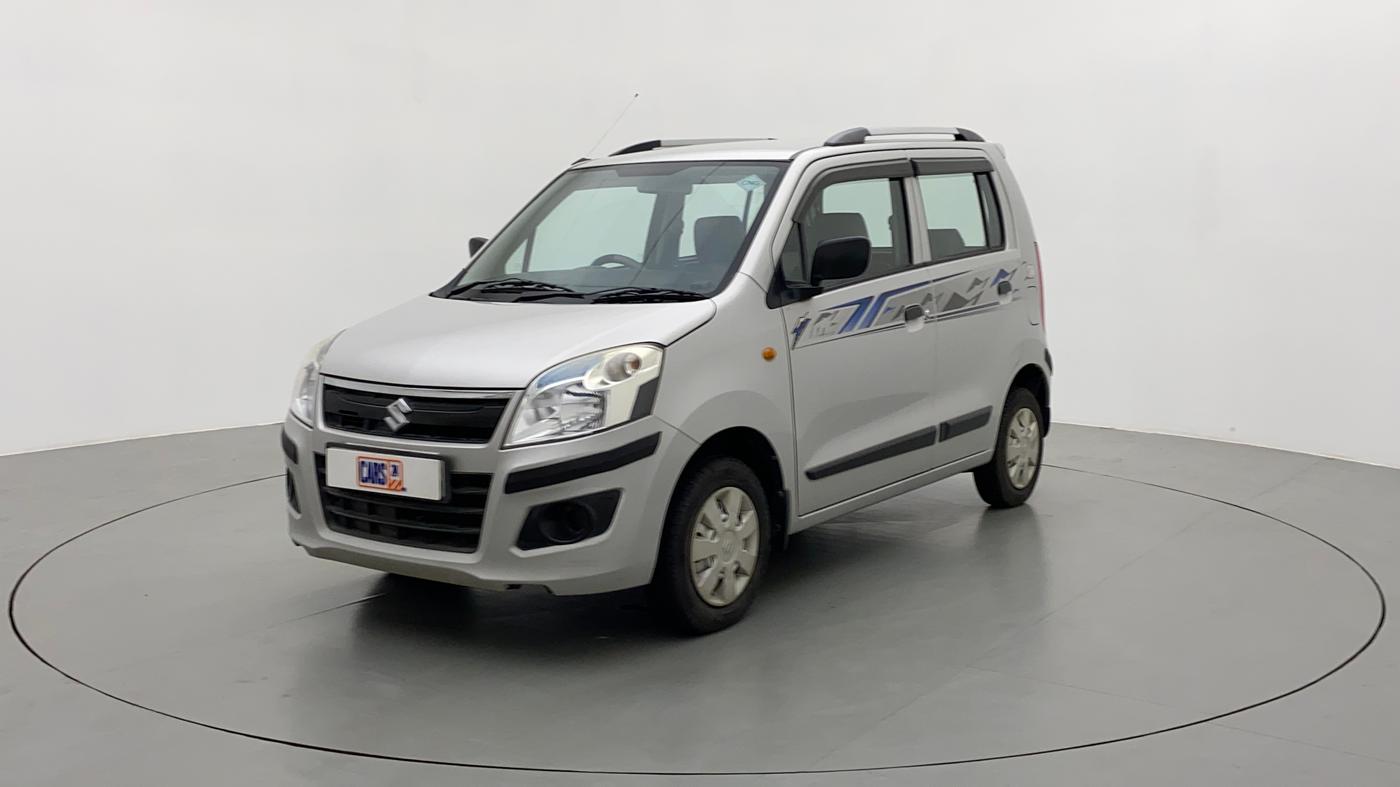2014 Maruti Wagon R 1.0 LXI CNG SIGNATURE EDITION, CNG, Manual, 3,262 km, Left Front Diagonal