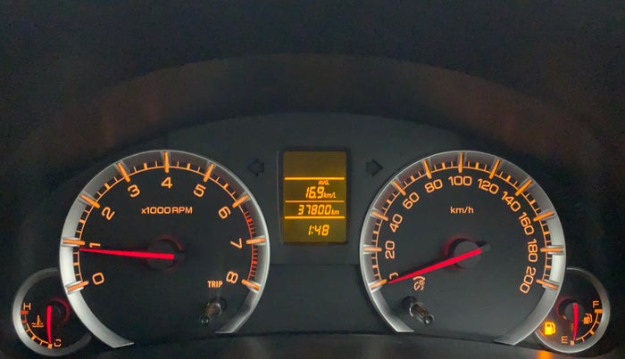 2015 Maruti Swift VXI, Petrol, Manual, 37,800 km, Odometer Image