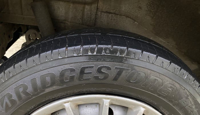 2014 Maruti Wagon R 1.0 LXI CNG, CNG, Manual, 78,033 km, Right Rear Tyre Tread