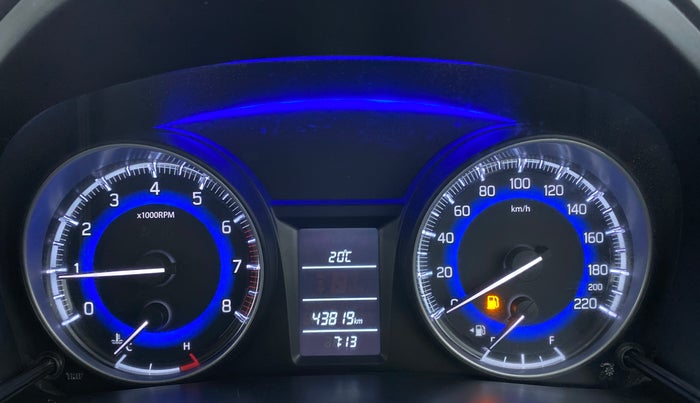 2018 Maruti Baleno DELTA 1.2 K12, Petrol, Manual, 43,986 km, Odometer View