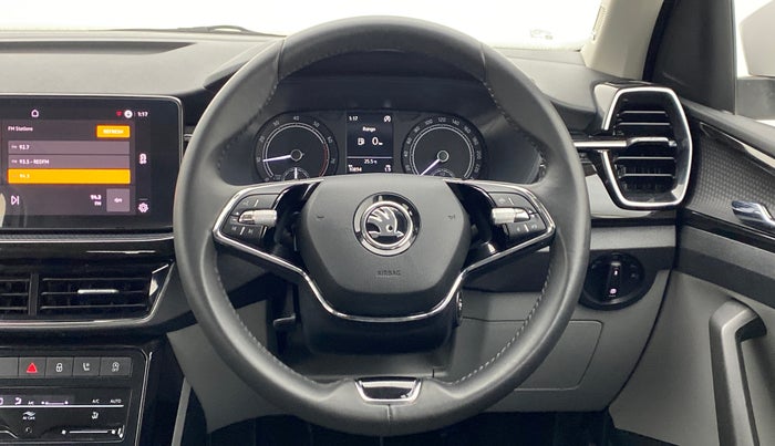 2021 Skoda KUSHAQ STYLE 1.5 TSI MT, Petrol, Manual, 10,928 km, Steering Wheel Close Up