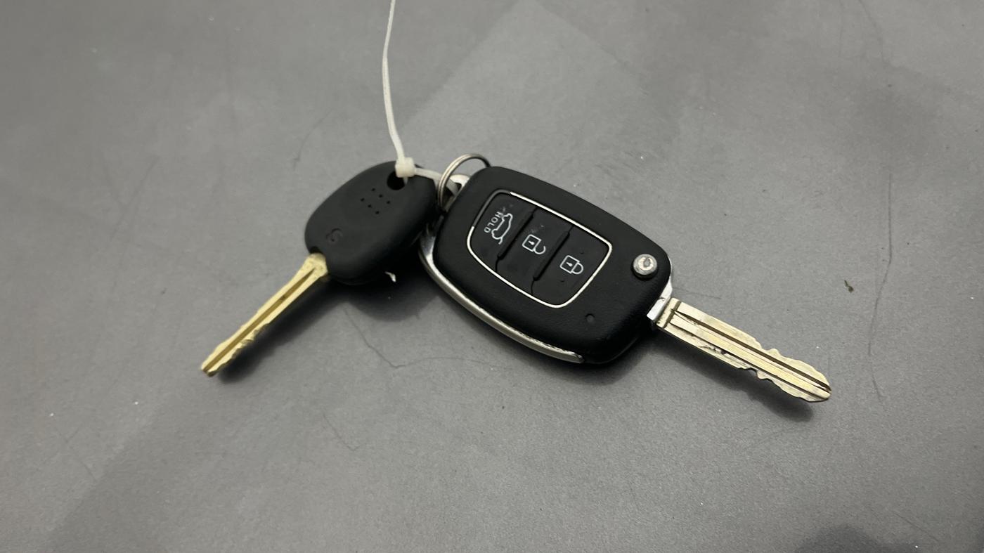 2017 Hyundai Elite i20 SPORTZ 1.2, Petrol, Manual, 95,942 km, Key Close Up