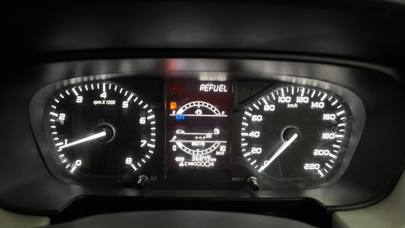 2021 Tata PUNCH PURE MT, Petrol, Manual, 36,827 km, Odometer Image