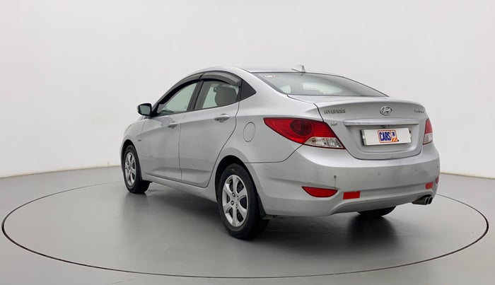 2013 Hyundai Verna FLUIDIC 1.6 VTVT EX, CNG, Manual, 92,816 km, Left Back Diagonal