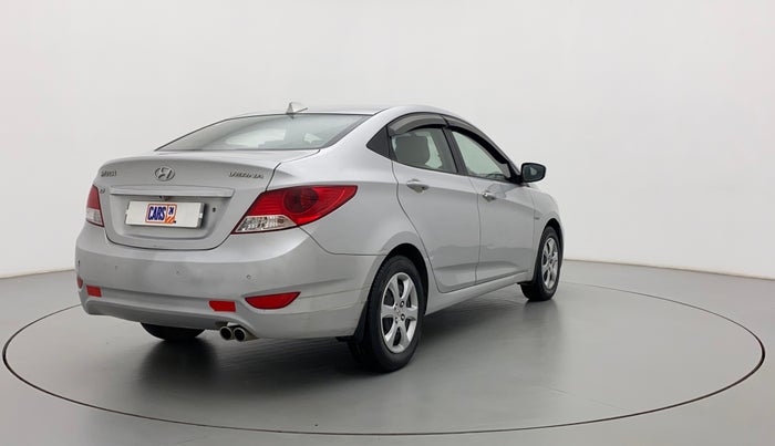 2013 Hyundai Verna FLUIDIC 1.6 VTVT EX, CNG, Manual, 92,816 km, Right Back Diagonal