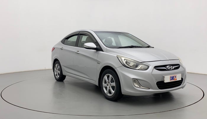 2013 Hyundai Verna FLUIDIC 1.6 VTVT EX, CNG, Manual, 92,816 km, Right Front Diagonal