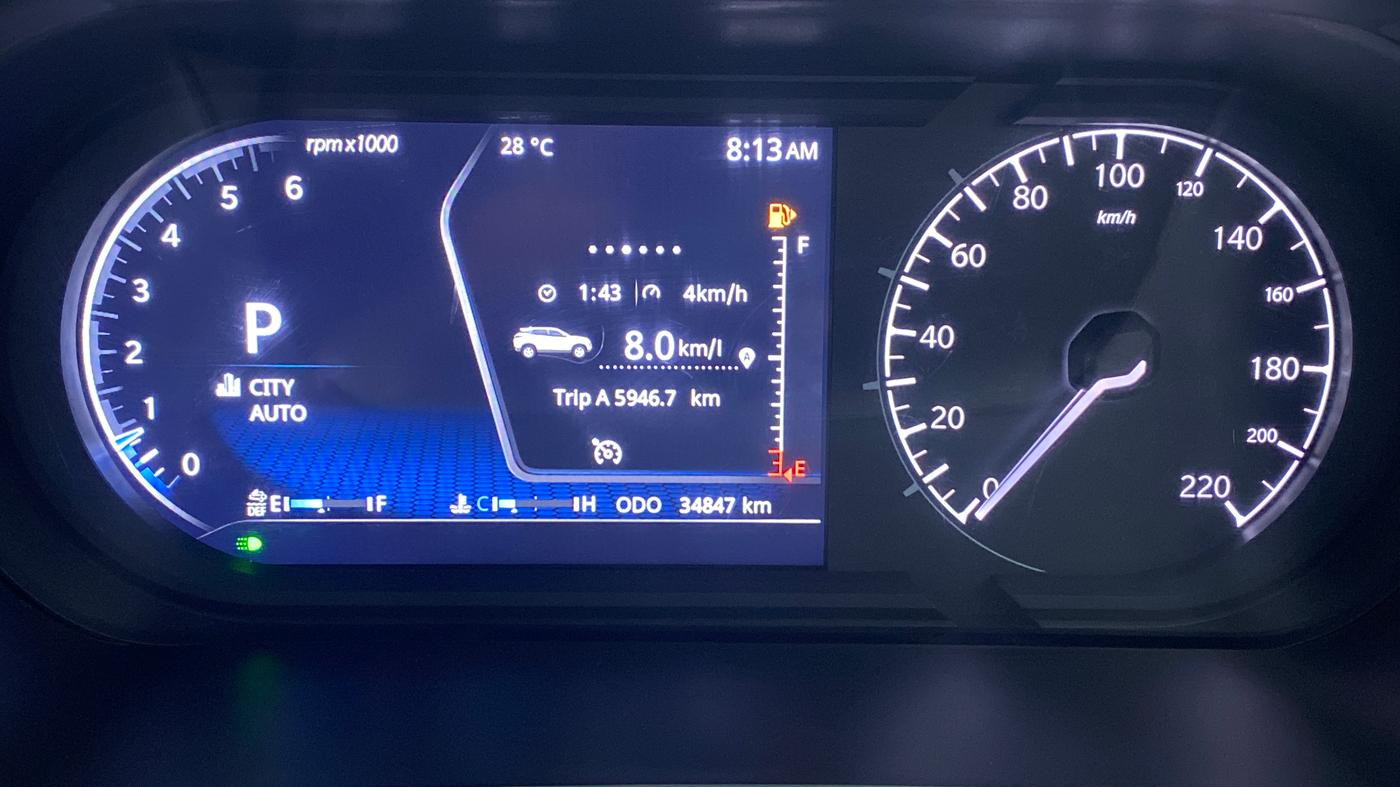 2022 Tata Harrier XZA+ DARK EDITION, Diesel, Automatic, 35,957 km, Odometer Image
