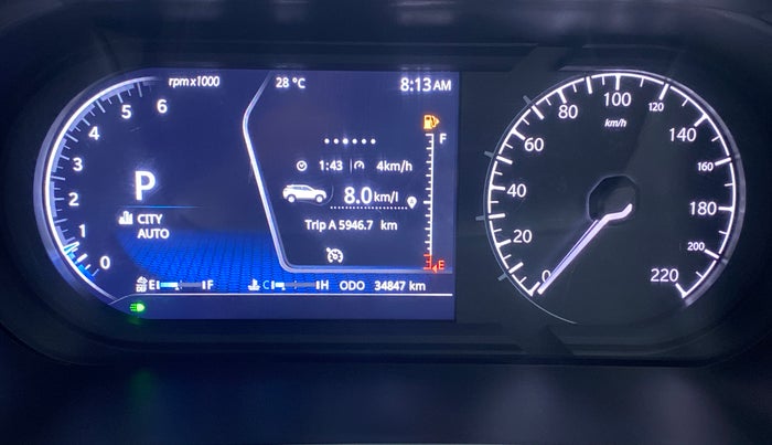 2022 Tata Harrier XZA+ DARK EDITION, Diesel, Automatic, 35,957 km, Odometer Image