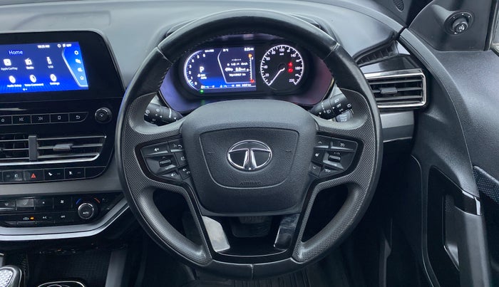 2022 Tata Harrier XZA+ DARK EDITION, Diesel, Automatic, 35,957 km, Steering Wheel Close Up