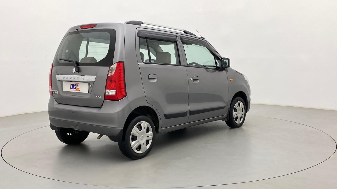 2018 Maruti Wagon R 1.0 VXI, Petrol, Manual, 38,304 km, Right Back Diagonal