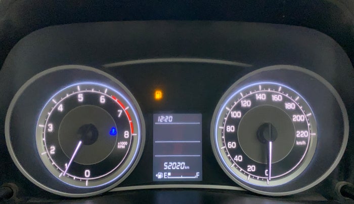 2017 Maruti Dzire VXI, Petrol, Manual, 52,020 km, Odometer Image