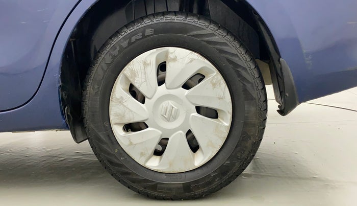 2017 Maruti Dzire VXI, Petrol, Manual, 52,020 km, Left Rear Wheel