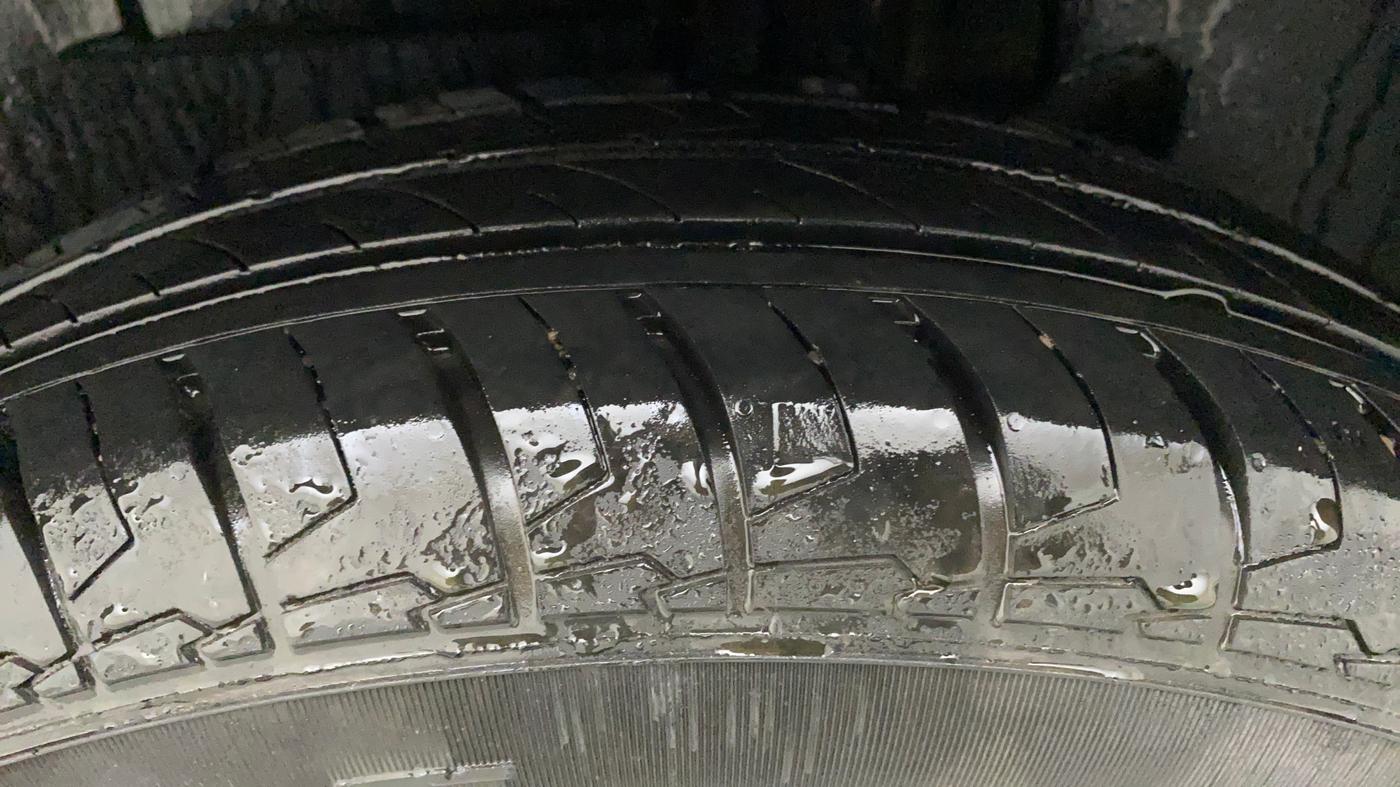 2017 Maruti Dzire VXI, Petrol, Manual, 52,020 km, Left Rear Tyre Tread