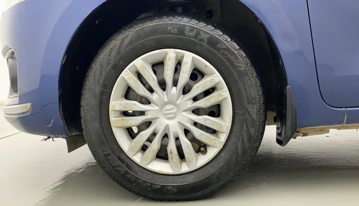 2017 Maruti Dzire VXI, Petrol, Manual, 52,020 km, Left Front Wheel