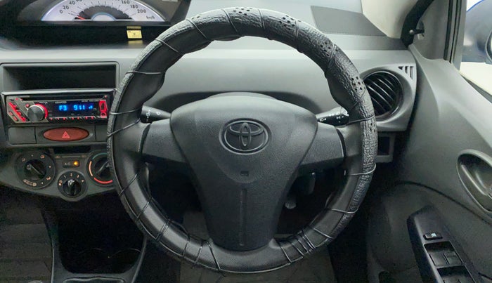 2012 Toyota Etios Liva G, Petrol, Manual, 28,205 km, Steering Wheel Close Up