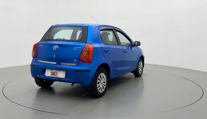 2012 Toyota Etios Liva G, Petrol, Manual, 28,205 km, Right Back Diagonal