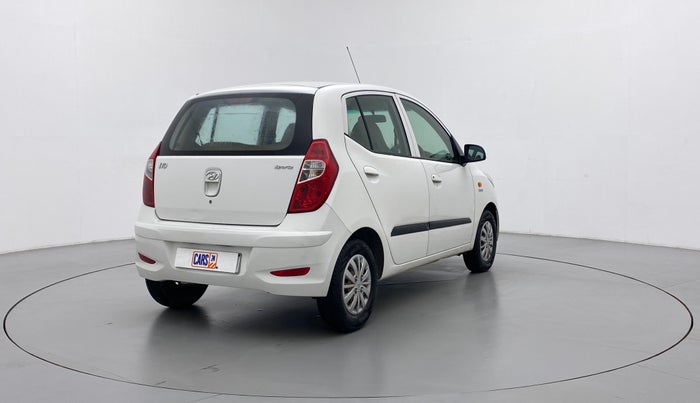 2016 Hyundai i10 SPORTZ 1.1 IRDE2, Petrol, Manual, 77,695 km, Right Back Diagonal