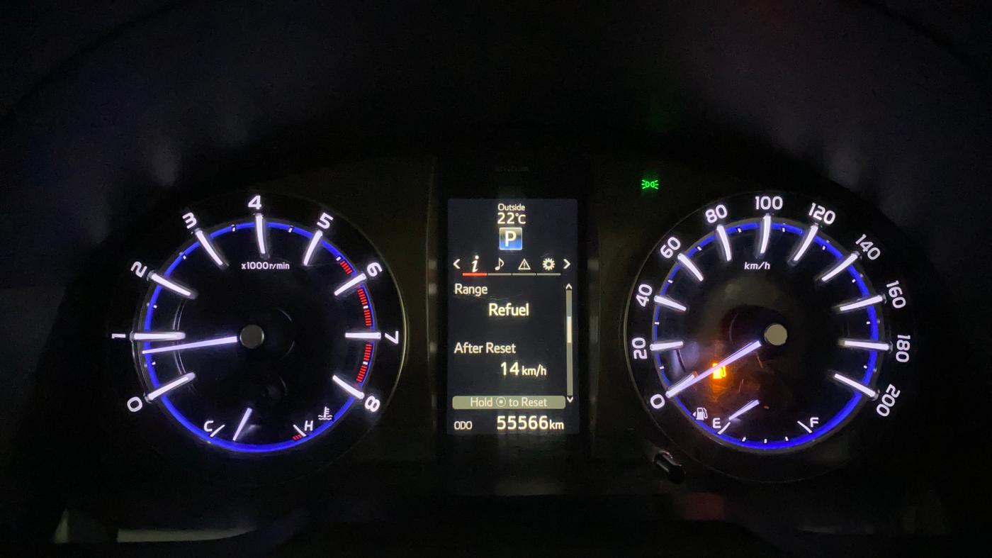 2022 Toyota Innova Crysta 2.7 ZX AT 7 STR, Petrol, Automatic, 55,536 km, Odometer Image