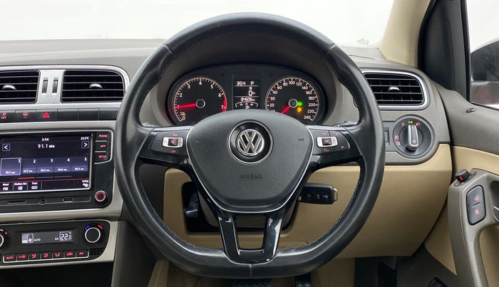 2018 Volkswagen Vento 1.2 TSI HIGHLINE PLUS AT, Petrol, Automatic, 84,790 km, Steering Wheel Close Up
