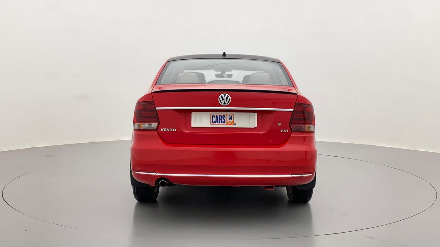 2018 Volkswagen Vento 1.2 TSI HIGHLINE PLUS AT, Petrol, Automatic, 84,790 km, Back/Rear
