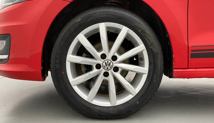 2018 Volkswagen Vento 1.2 TSI HIGHLINE PLUS AT, Petrol, Automatic, 84,790 km, Left Front Wheel
