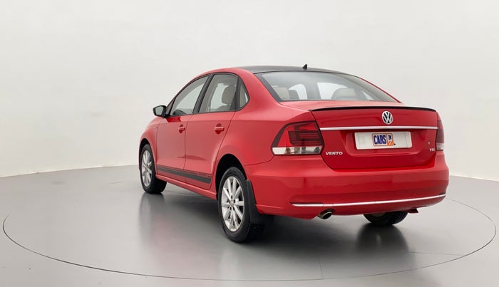 2018 Volkswagen Vento 1.2 TSI HIGHLINE PLUS AT, Petrol, Automatic, 84,790 km, Left Back Diagonal