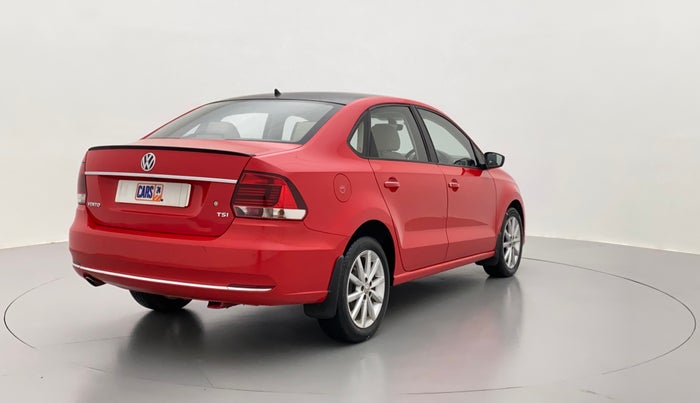 2018 Volkswagen Vento 1.2 TSI HIGHLINE PLUS AT, Petrol, Automatic, 84,790 km, Right Back Diagonal